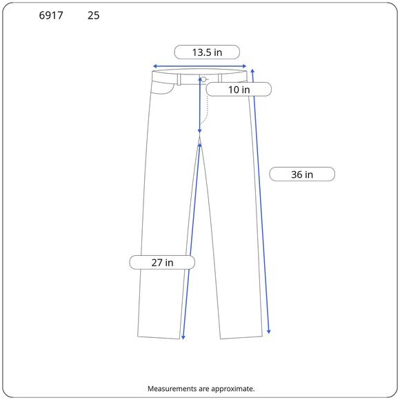 Levi's Big E Reproduction Wedgie Distressed Raw Hem Jeans - Women's Size 25 - Picture 5 of 5